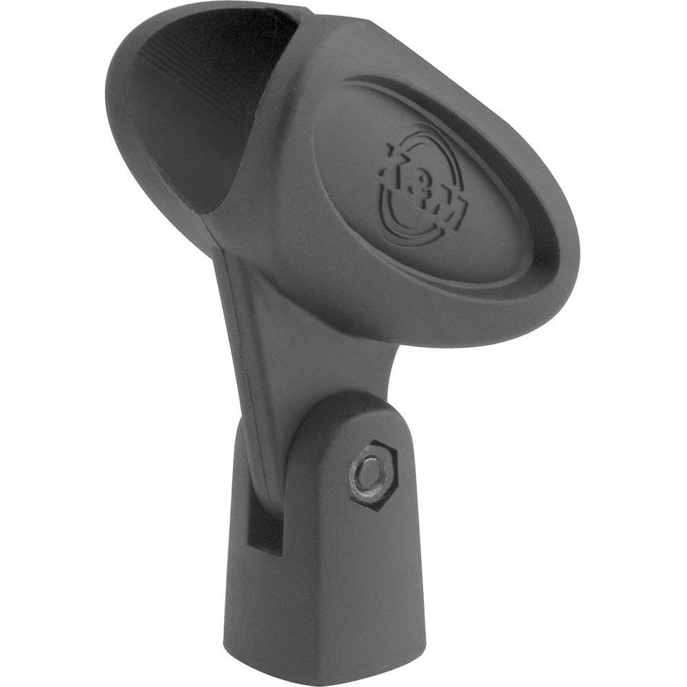 K&M 85060 Wireless Mic Clip Rubber - Image 1