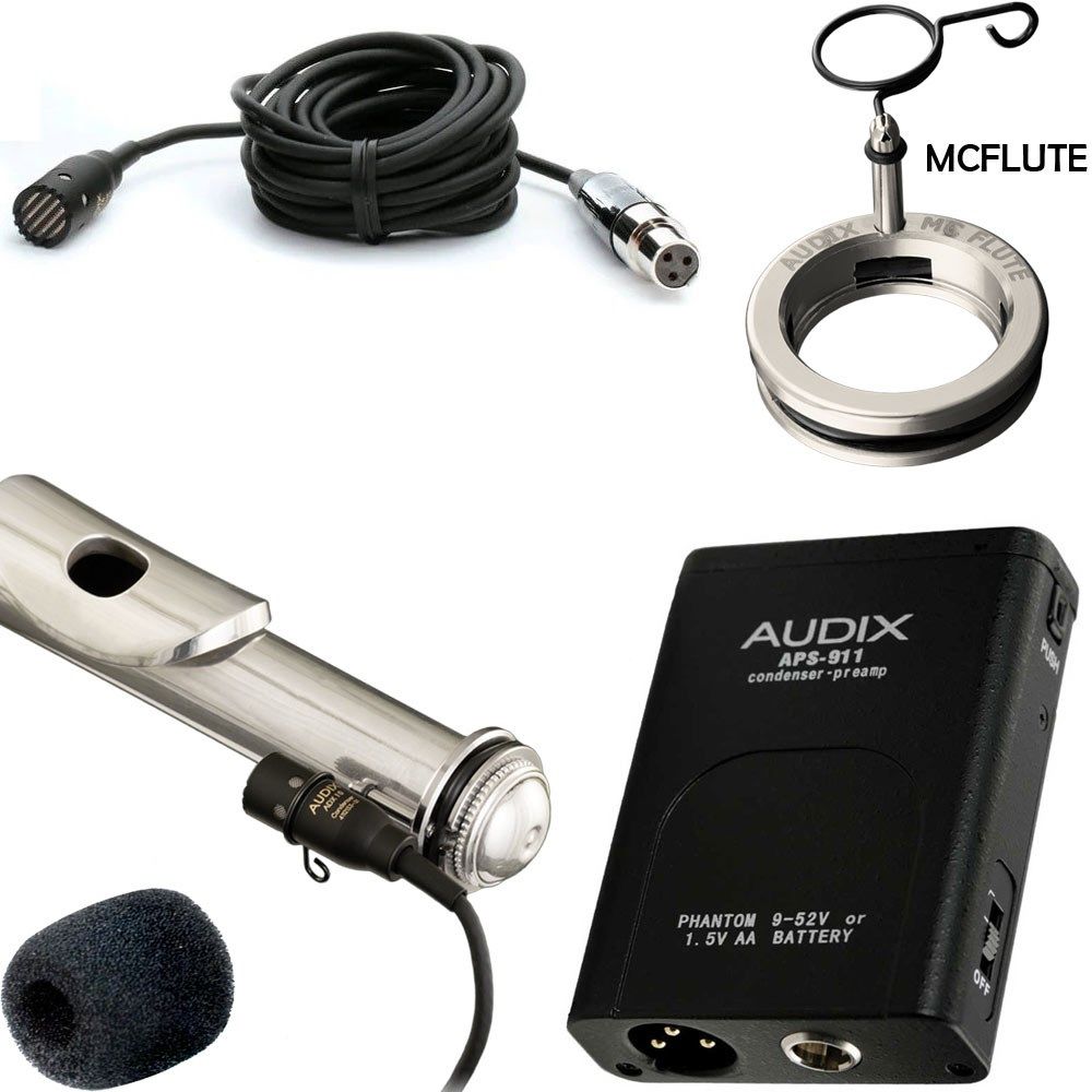 Audix ADX10-FLP Minature Condenser Microphone w/ Flute Clip - Image 1