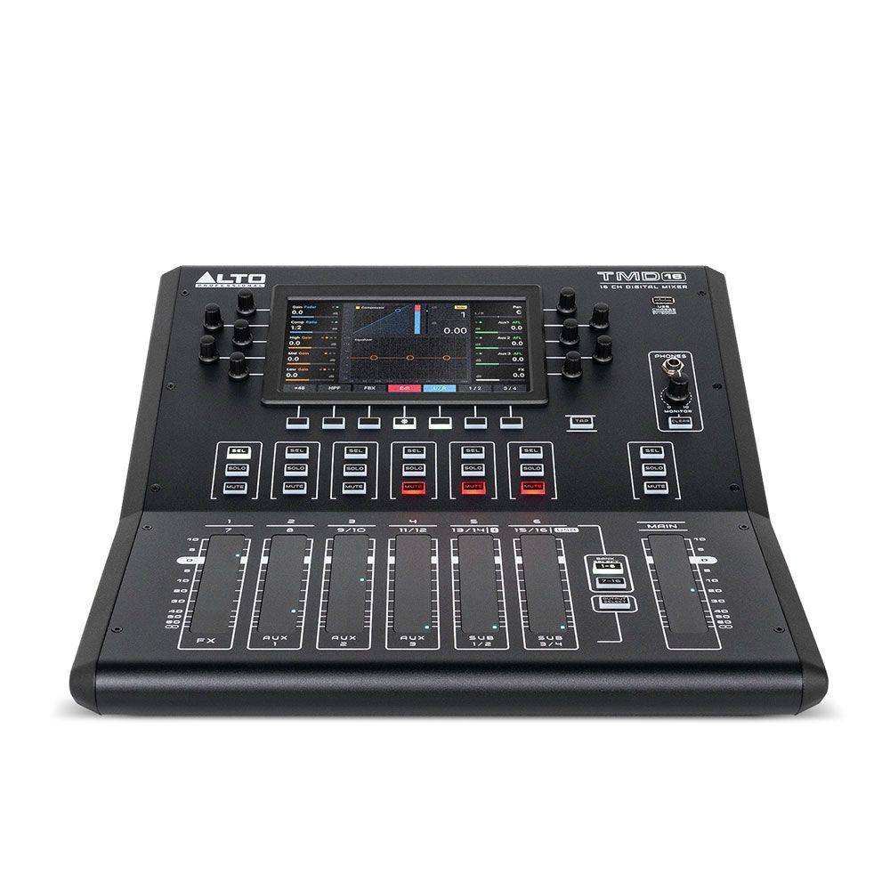 Alto Professional TMD16 16 Channel Compact Digital Mixer with Bluetooth and USB - Image 1