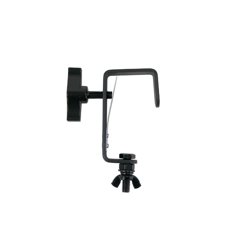 Event Lighting CLAMPG50L Steel Hook Clamp w/ Truss Protector for 35-51mm Tube (SWL: 75kg) - Image 1