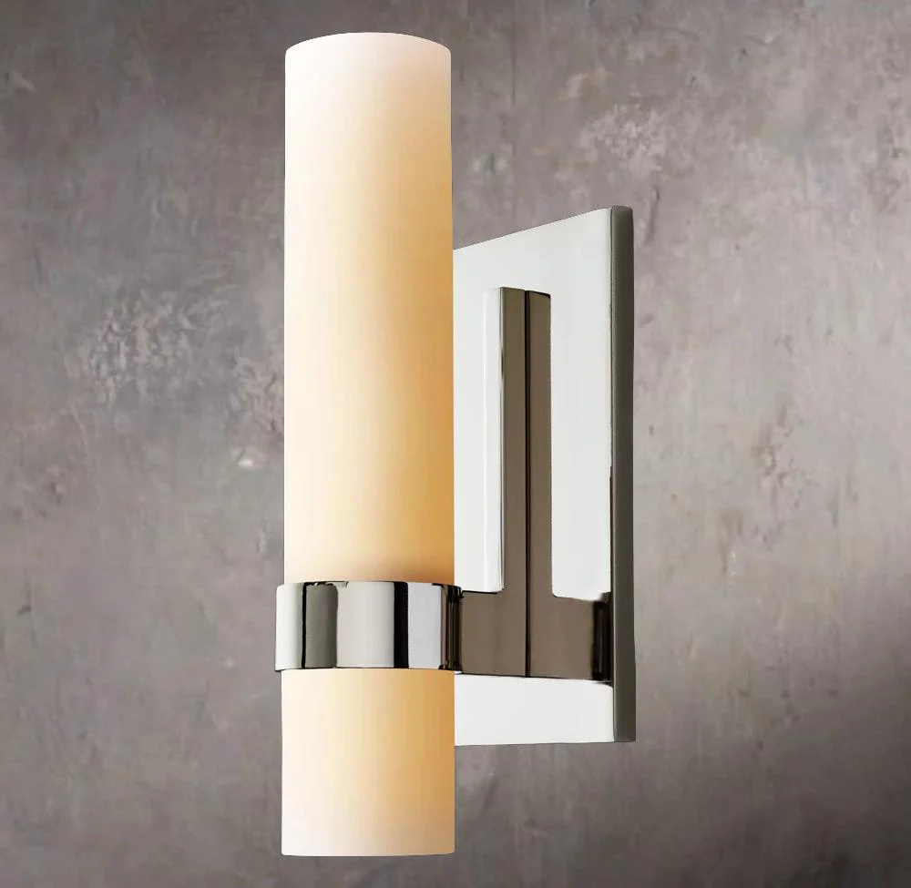 Ravelles Opal Milk Wall Sconce 12" - Image 2