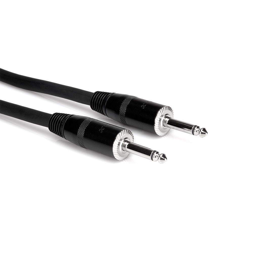 Hosa SKJ450 1/4 in TS to 1/4 in TS Heavy Duty Speaker Cable - 50ft - Image 1