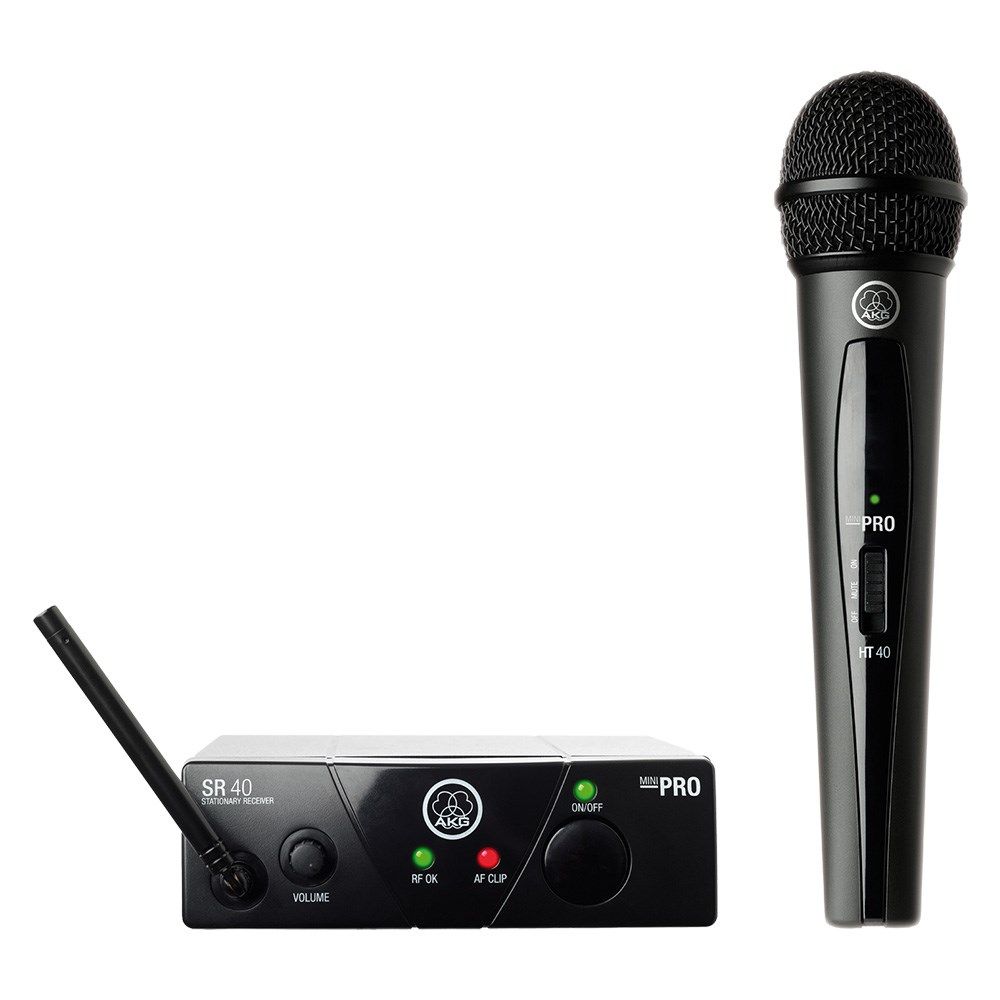 AKG WMS40 Handheld Wireless Mic System Band US45C (662.300MHz) - Image 1