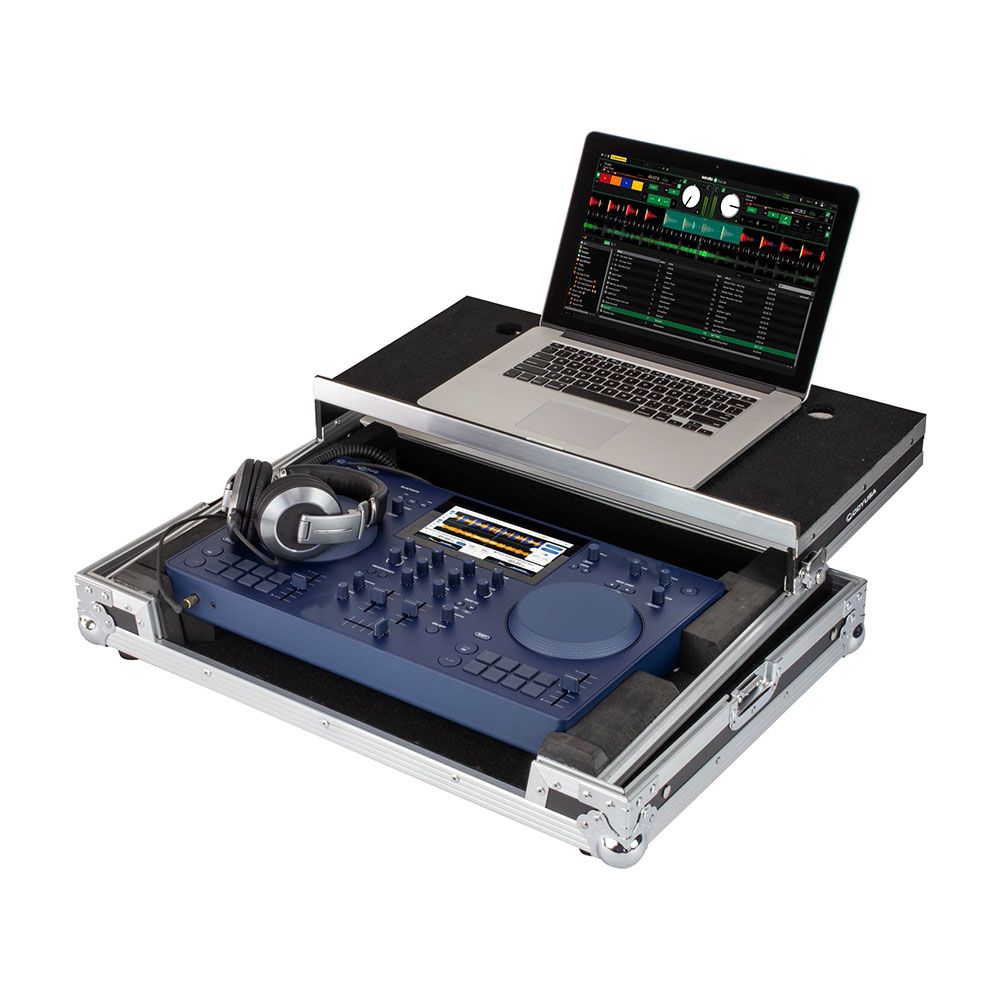 Odyssey Flight Zone AlphaTheta OMNIS-DUO Flight Case with Glide Style Laptop Platform - Image 1