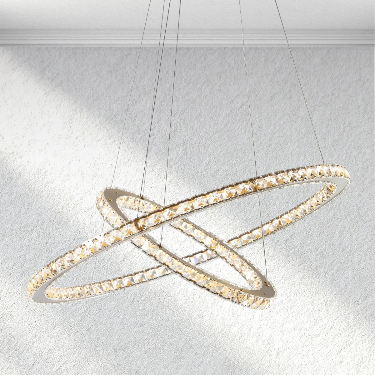 Furnio Lumevia 2-Round Chandelier - Image 1
