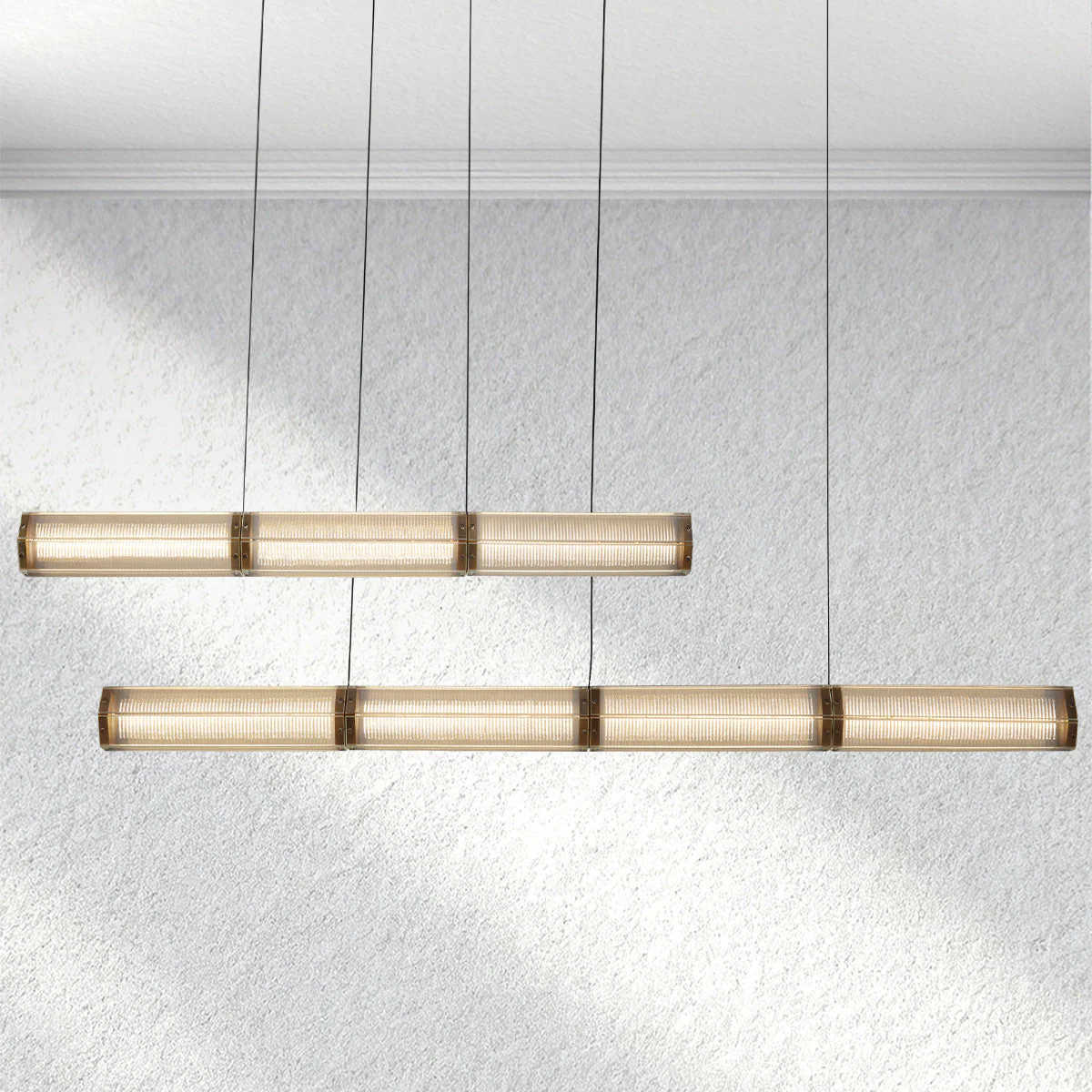 Furnio Sunleaf Linear Chandelier - Image 3