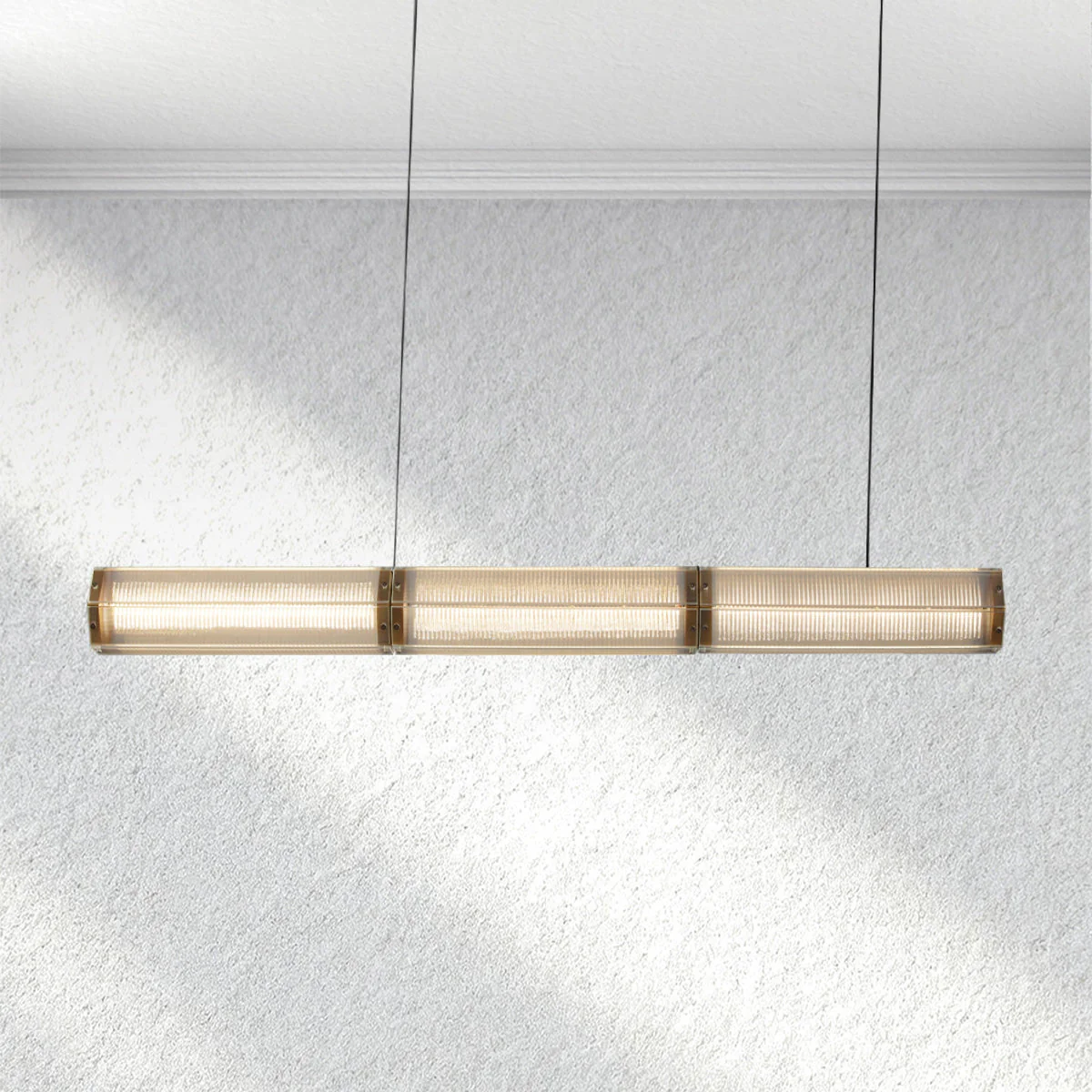 Furnio Sunleaf Linear Chandelier - Image 1
