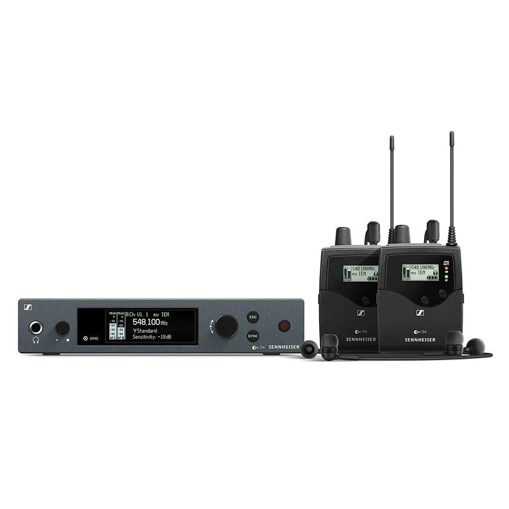 Sennheiser EW IEM G4 Twin Wireless Monitoring System (Frequency Band GB) - Image 1