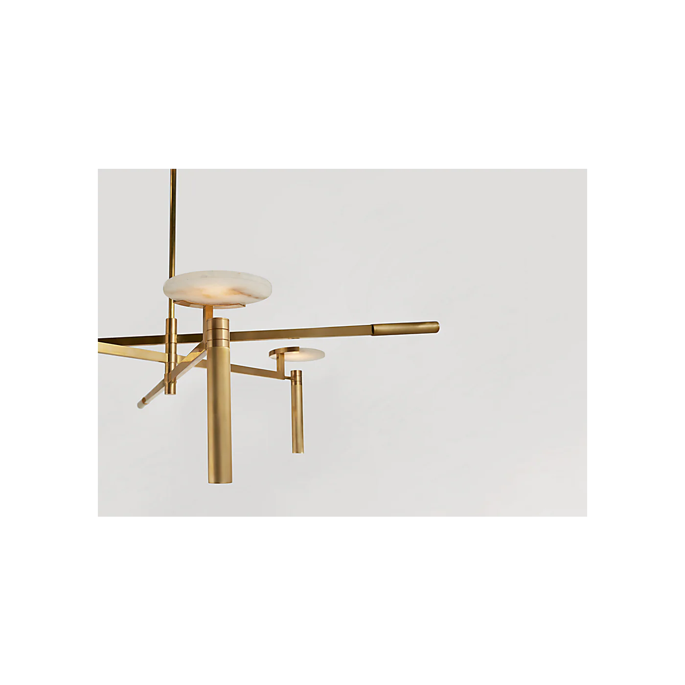 Melange Large Floating Disc Chandelier - Image 2