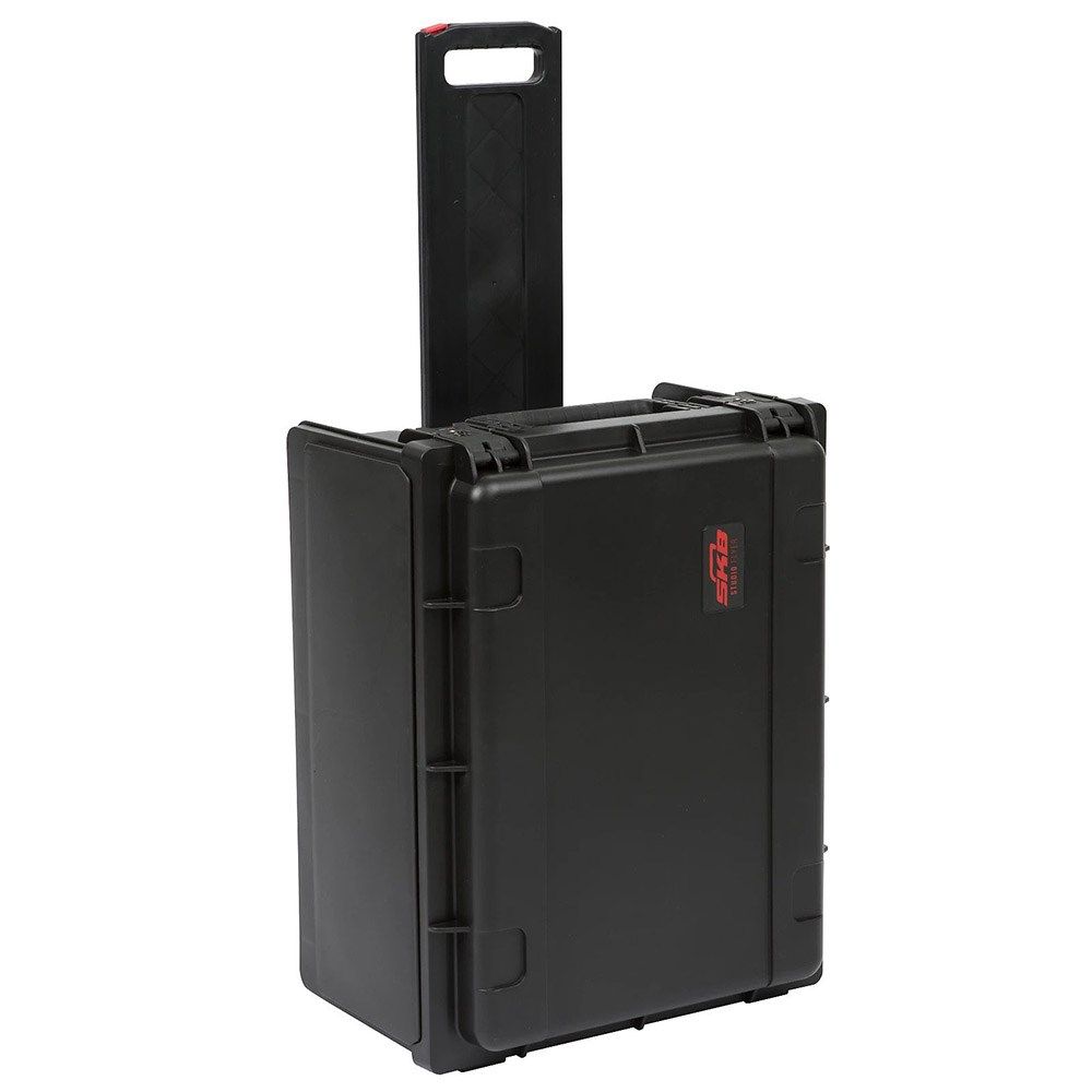SKB 1SKB-iSF4U Injection Molded 4U Studio Flyer Rolling Rack Case - Image 1
