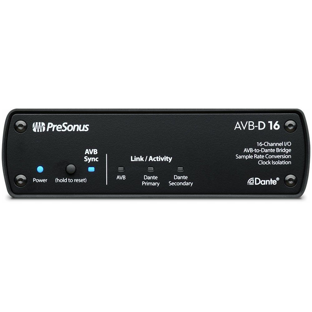 PreSonus AVB D16 16x16 AVB-to-Dante Bridge - Image 1
