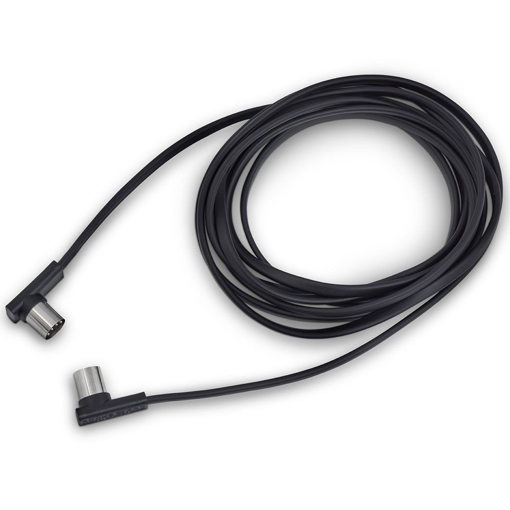 RockBoard Flat Patch Midi Cable 300cm Black - Image 1