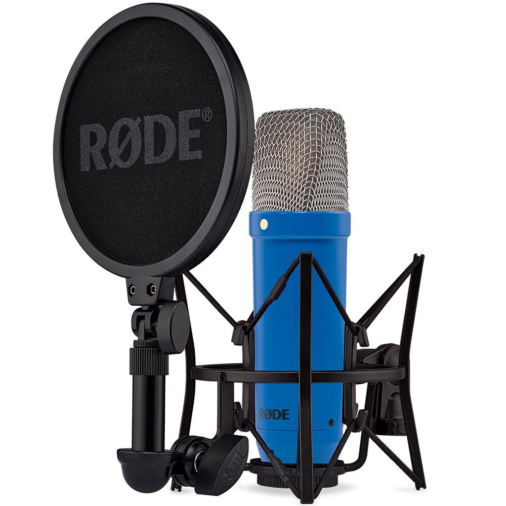Rode NT1 Signature Series Studio Condenser Microphone w/ Accessories (Cobalt) - Image 1