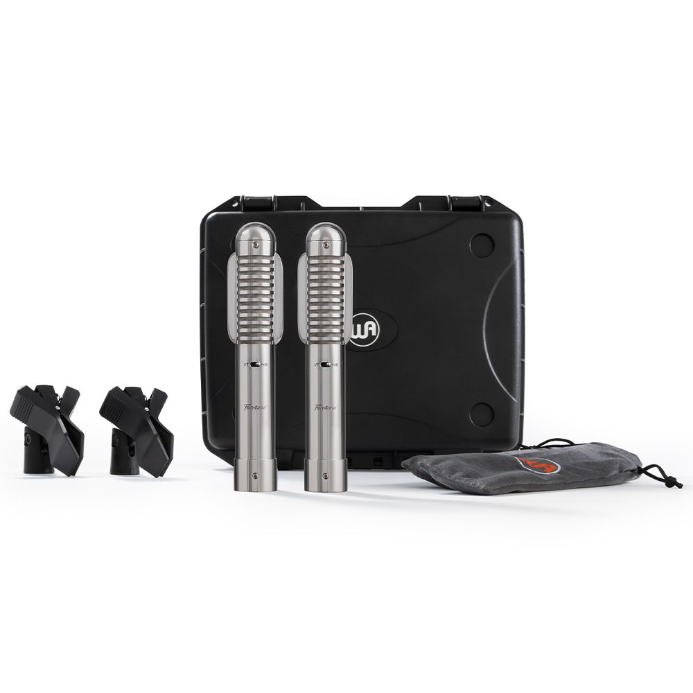 Warm Audio Fen-Tone Instrument Ribbon Mic inc Hard-Case & Accessories (Stereo Pair) - Image 1