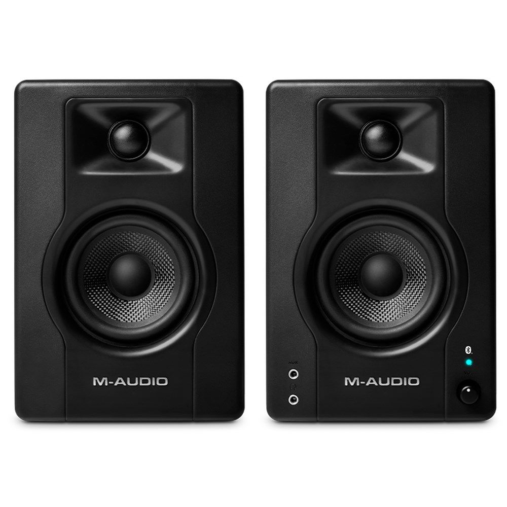 M-Audio BX3BT 3.5" Multimedia Reference Monitors w/ Bluetooth 120-Watt (Pair) - Image 1