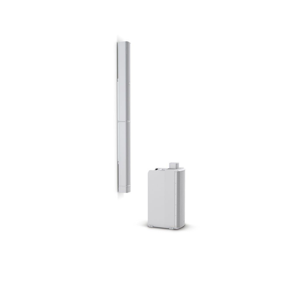 LD Systems MAUI G2 Column Fixed Wall Mount Kit (White) - Image 1