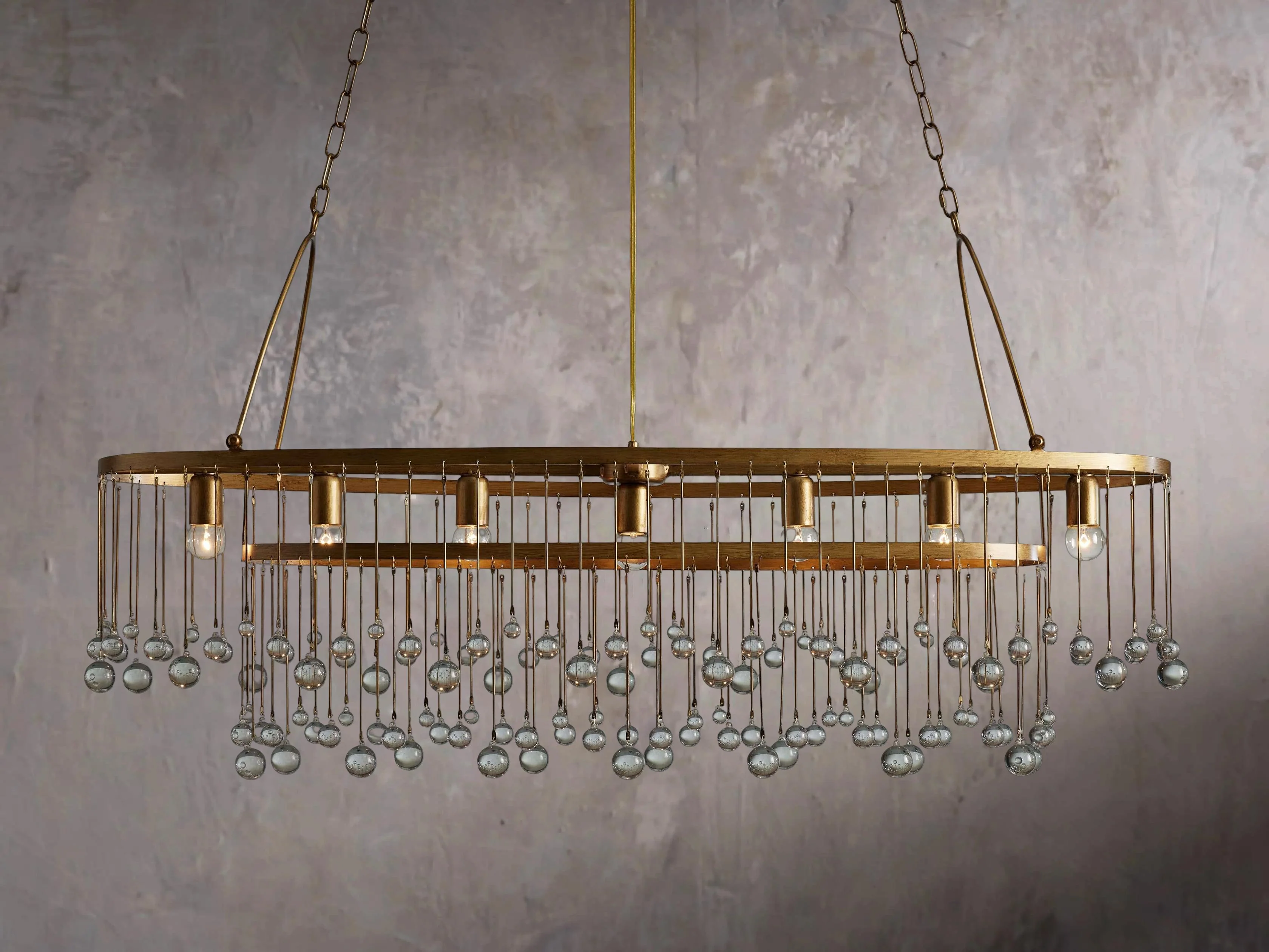 Aubrey Oval Suspended Ceiling Lamp - Image 2