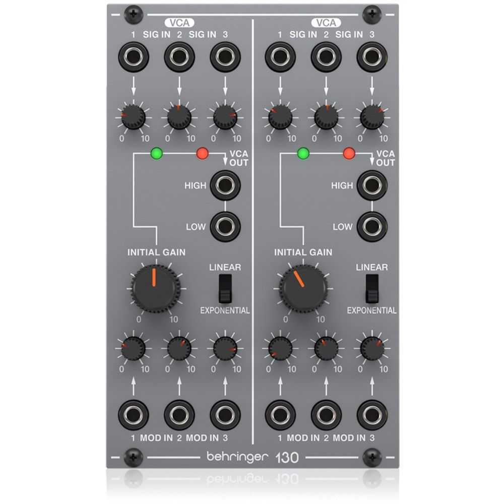 Behringer 130 Legendary Analogue Dual VCA Module for Eurorack - Image 1