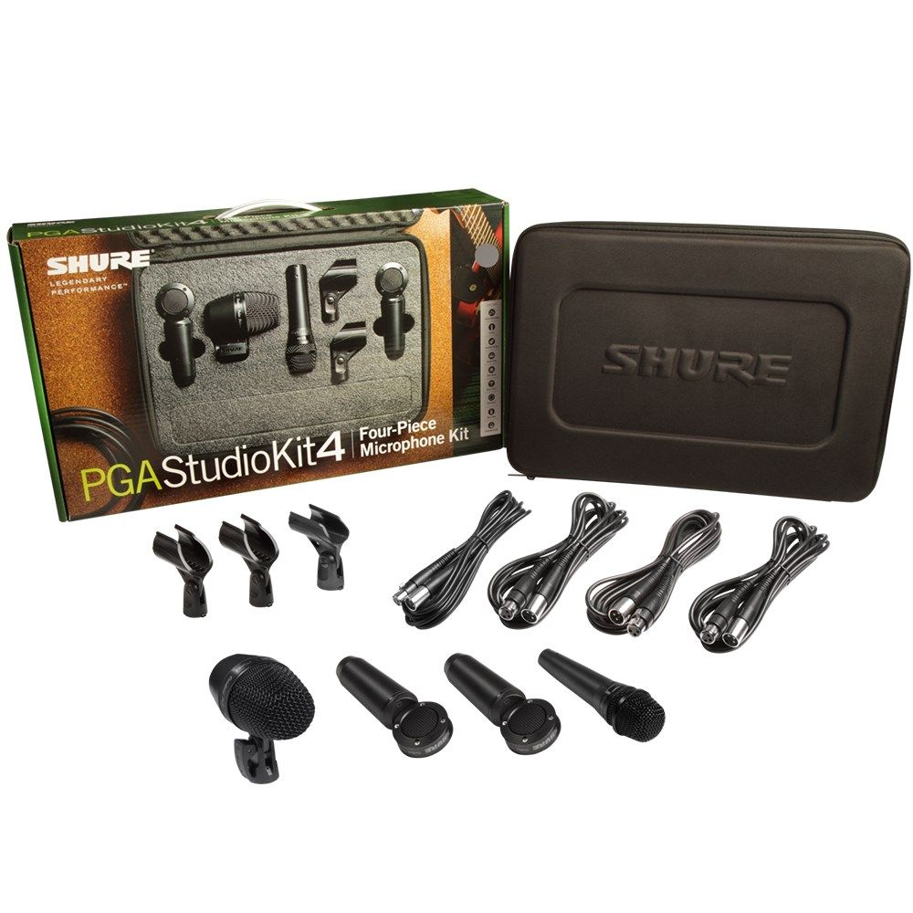 Shure PGA 4-Piece Studio Microphone Kit - Image 1