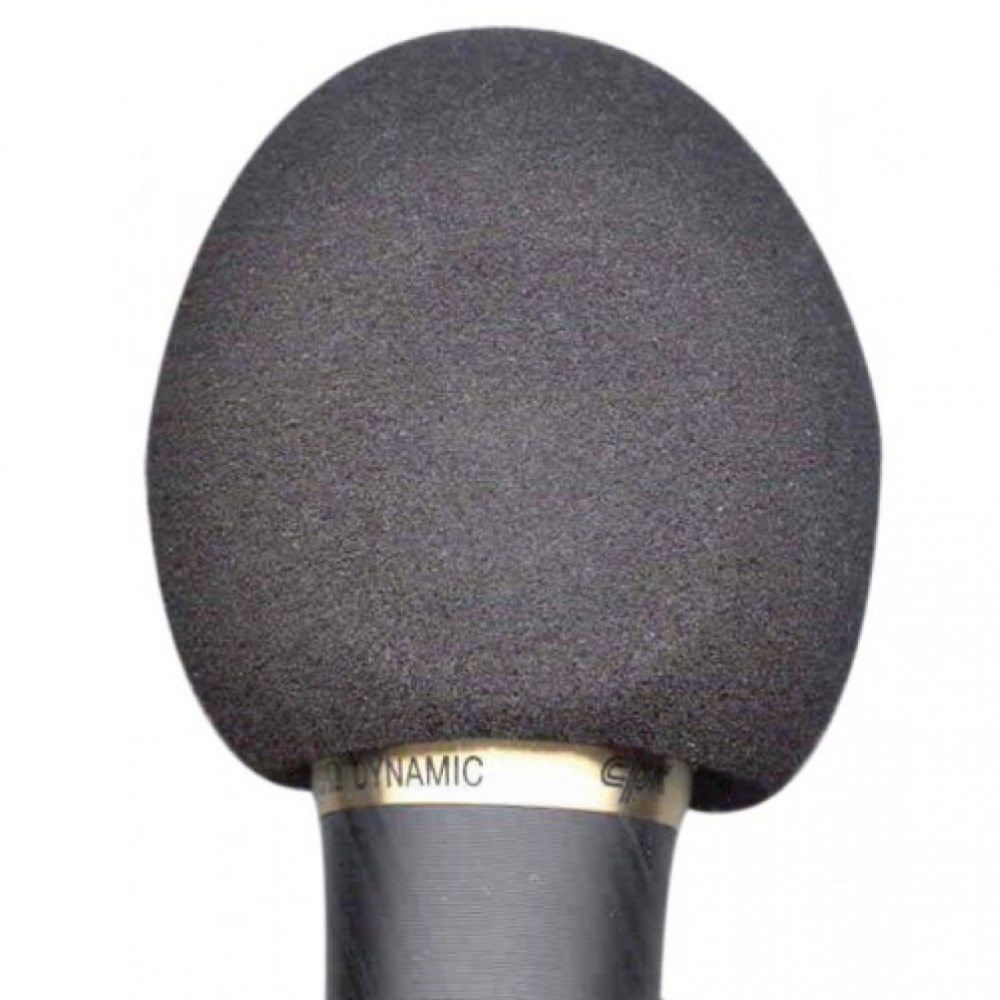 Australasian 178 Foam Wind Shield for 58 style Mic (Black) - Image 1