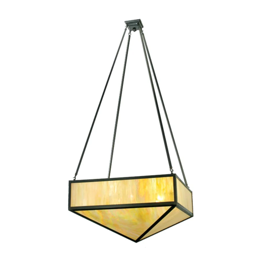 Meyda Tiffany 8 Light 30" Wide Pendant with Handmade Shade - Image 1