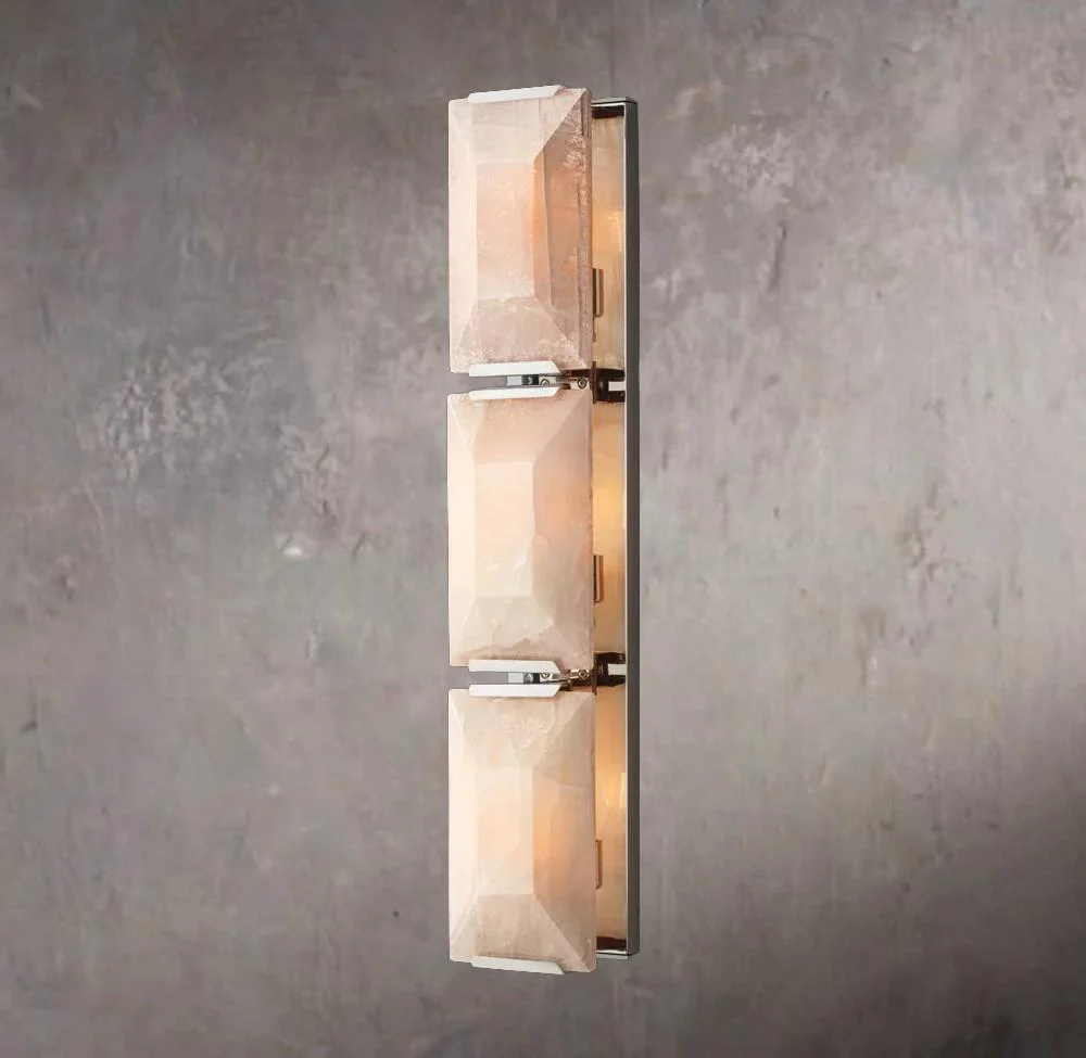 Harlows Calcite Triple Wall Sconce - Image 2