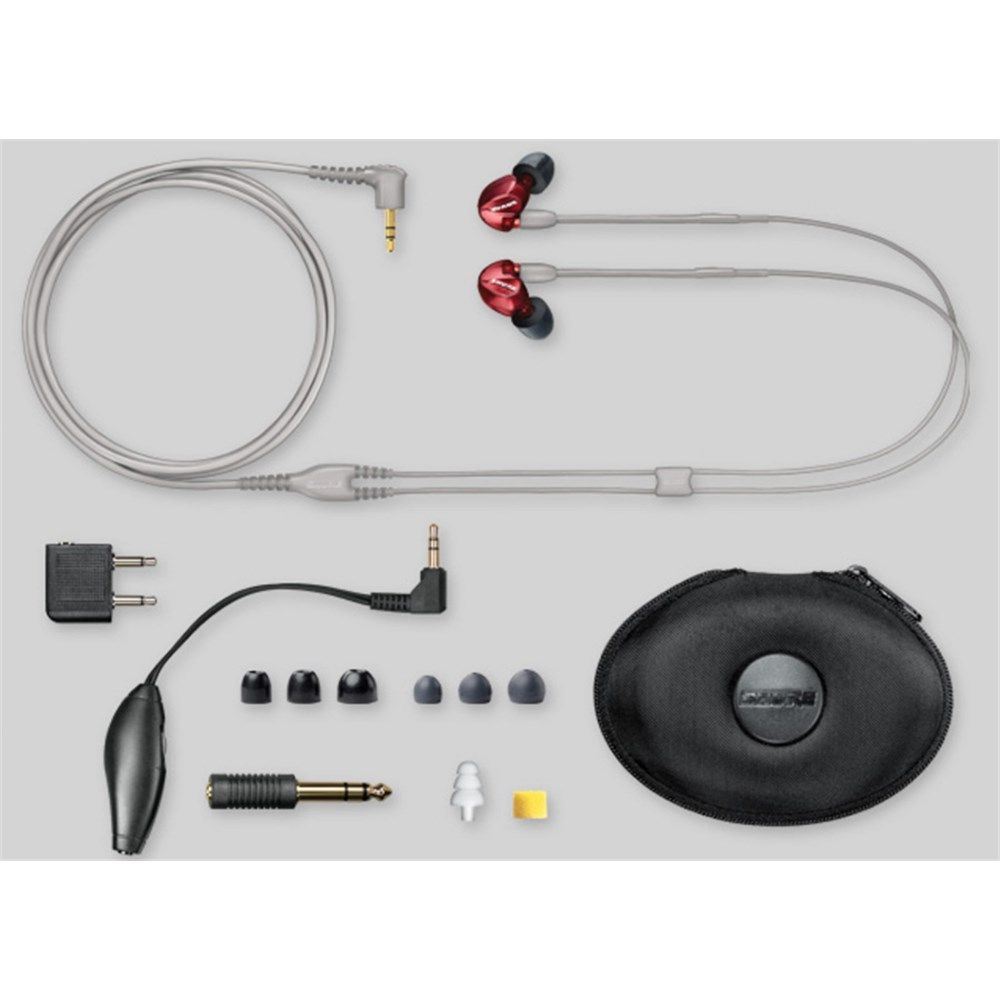 Shure SE535 Sound Isolating Earphones (Special Edition Red) - Image 1