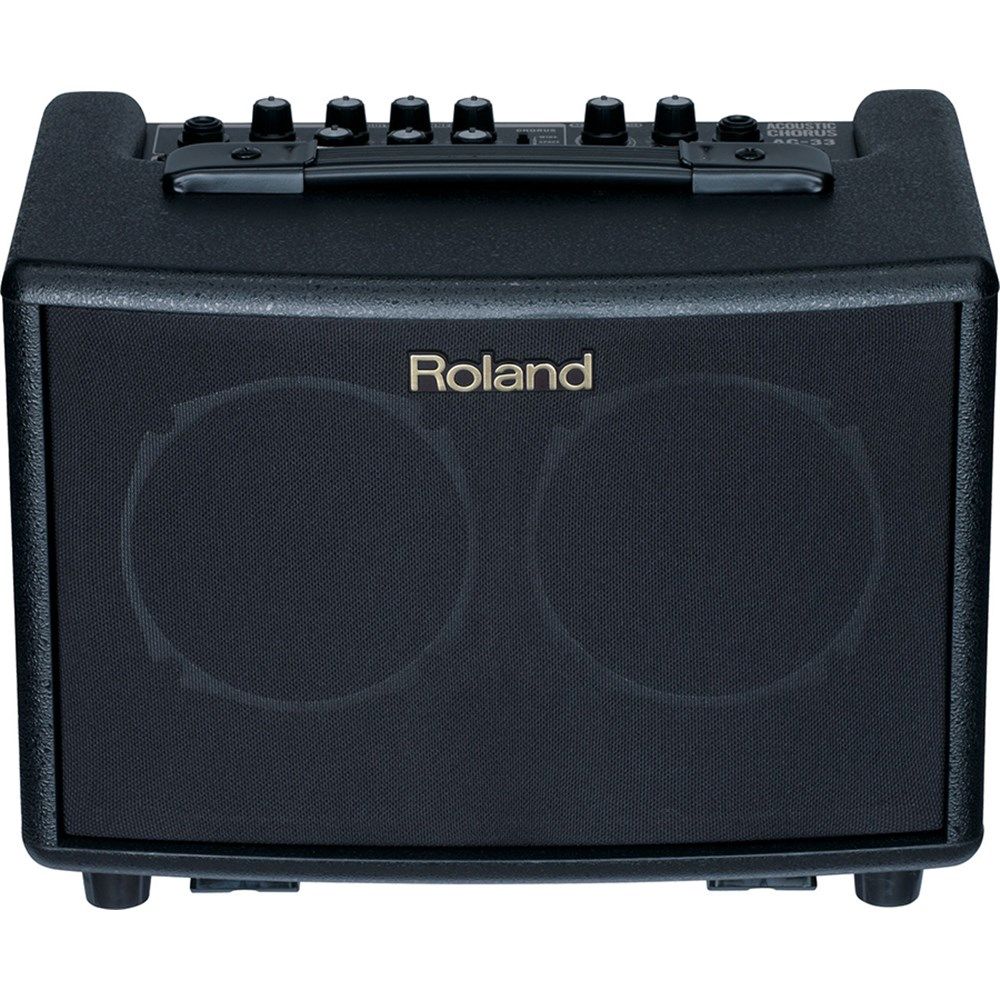 Roland AC-33 Acoustic Chorus Guitar Amplifier (Black) - Image 1