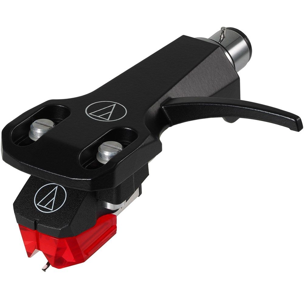 Audio Technica AT-XP5/H DJ Cartridge Mounted on Headshell - Image 1