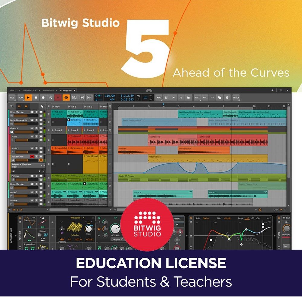 Bitwig Studio 5 - Education Edition (eLicense Download) - Image 1