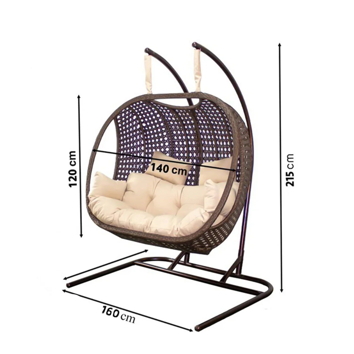 كرسي أرجوحة- فردين - Swing Chair - ORN20 - Image 3