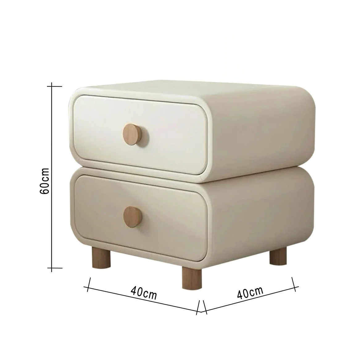 كومود 50×40سم - TEAK70 - Image 2