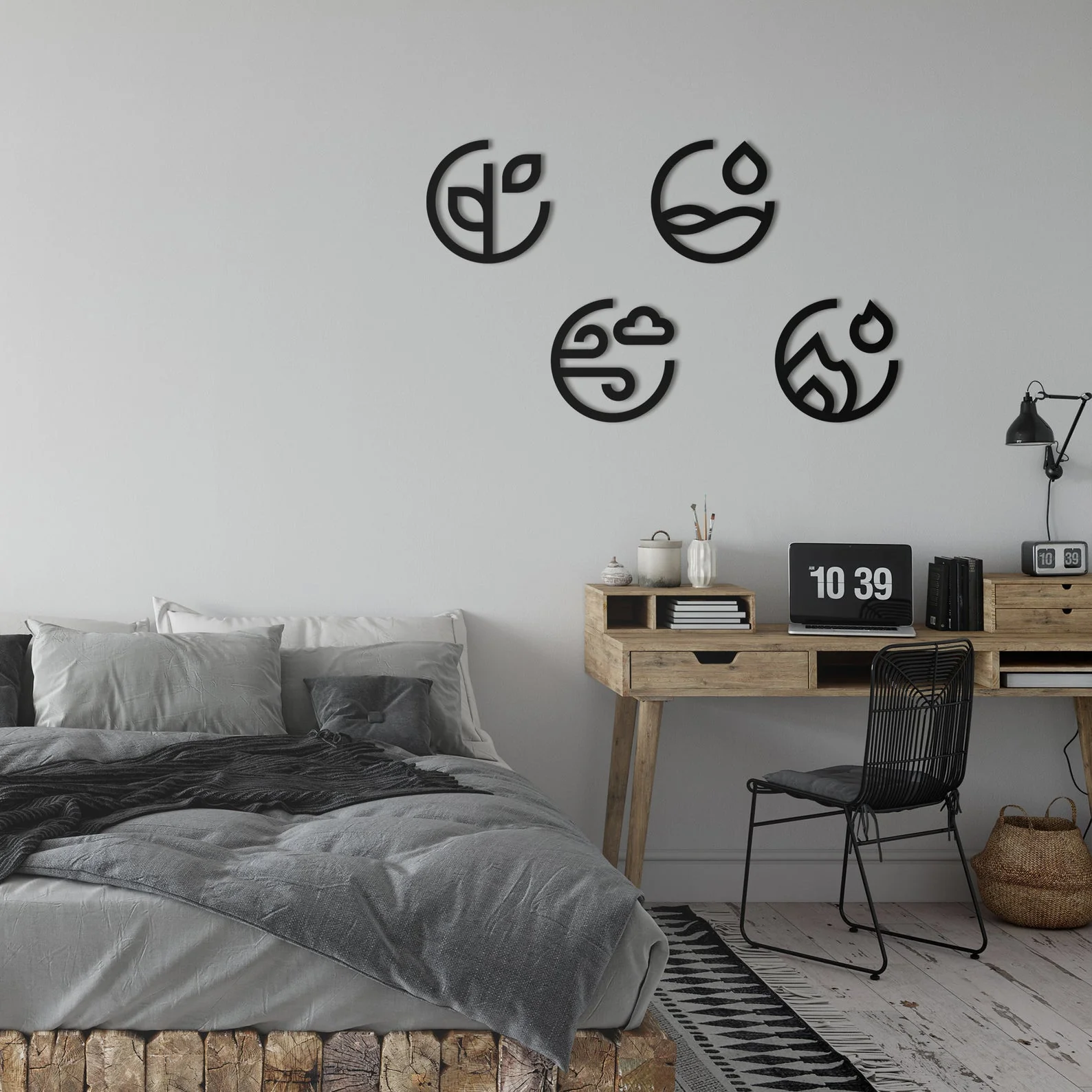 ديكور حائط - مقاسات متعددة - RNE222 - Image 2