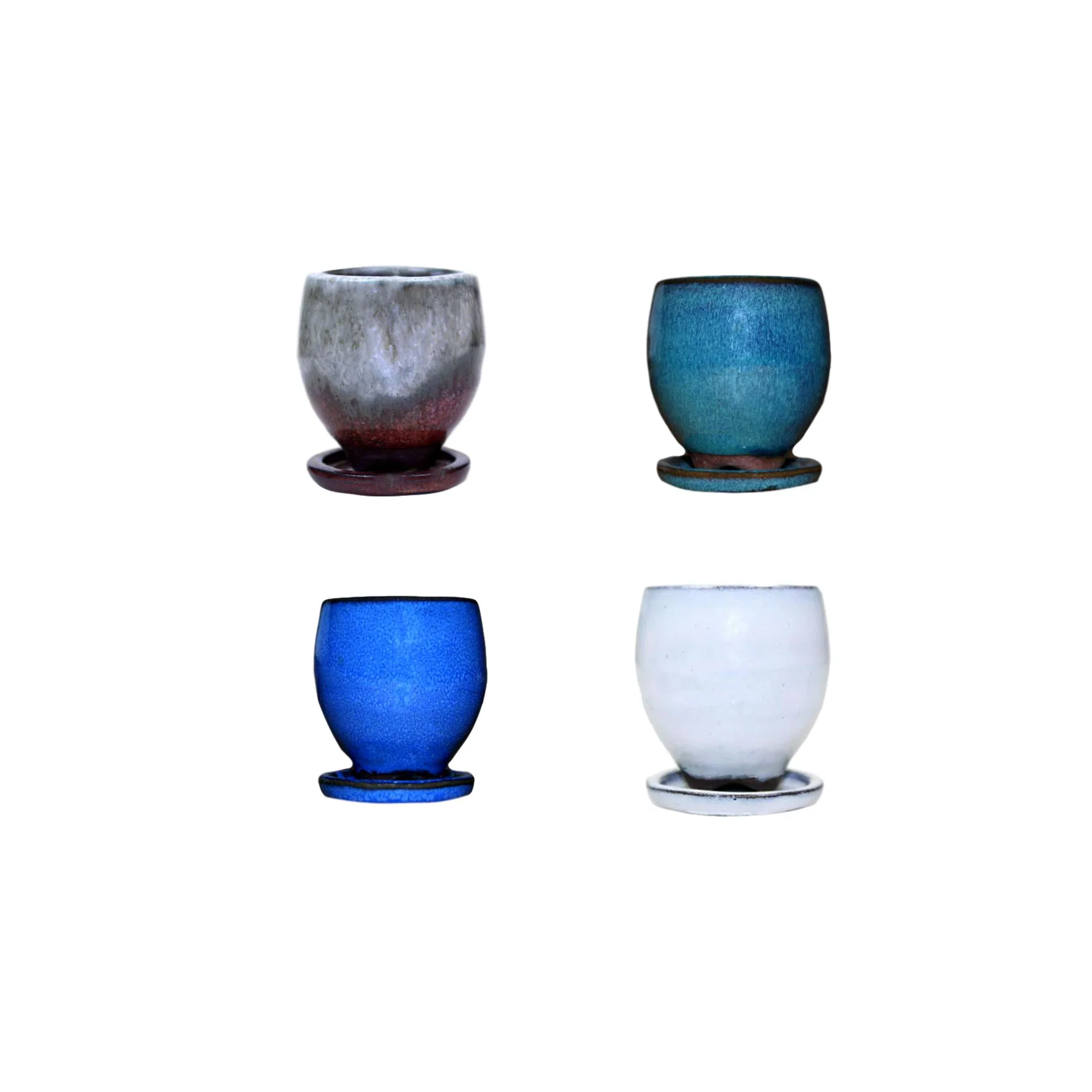 2″ Elliptical Elegance Combo – All Colors (4 total pots)