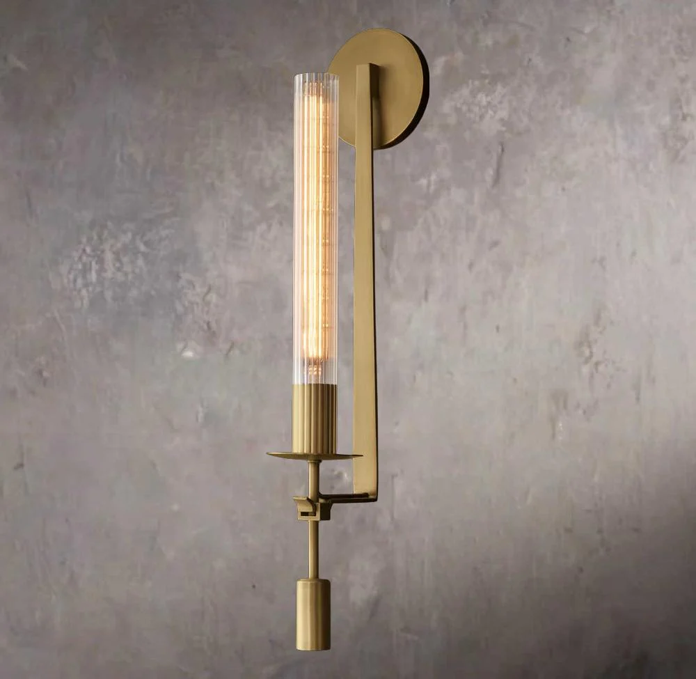 Fontanelle Curved Wall Sconce - Image 1