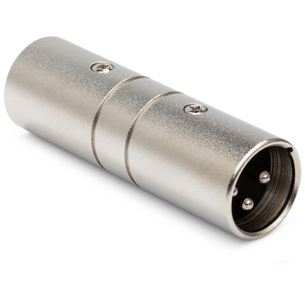 Hosa GXX-144 XLR(M) to Same Gender Changer Adaptor - Image 1
