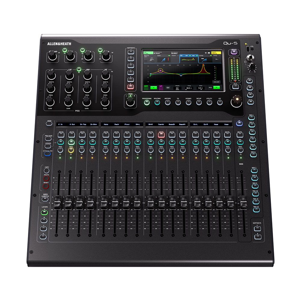 Allen & Heath Qu-5 38-In/24- Out 96K Digital Mixer - Image 1