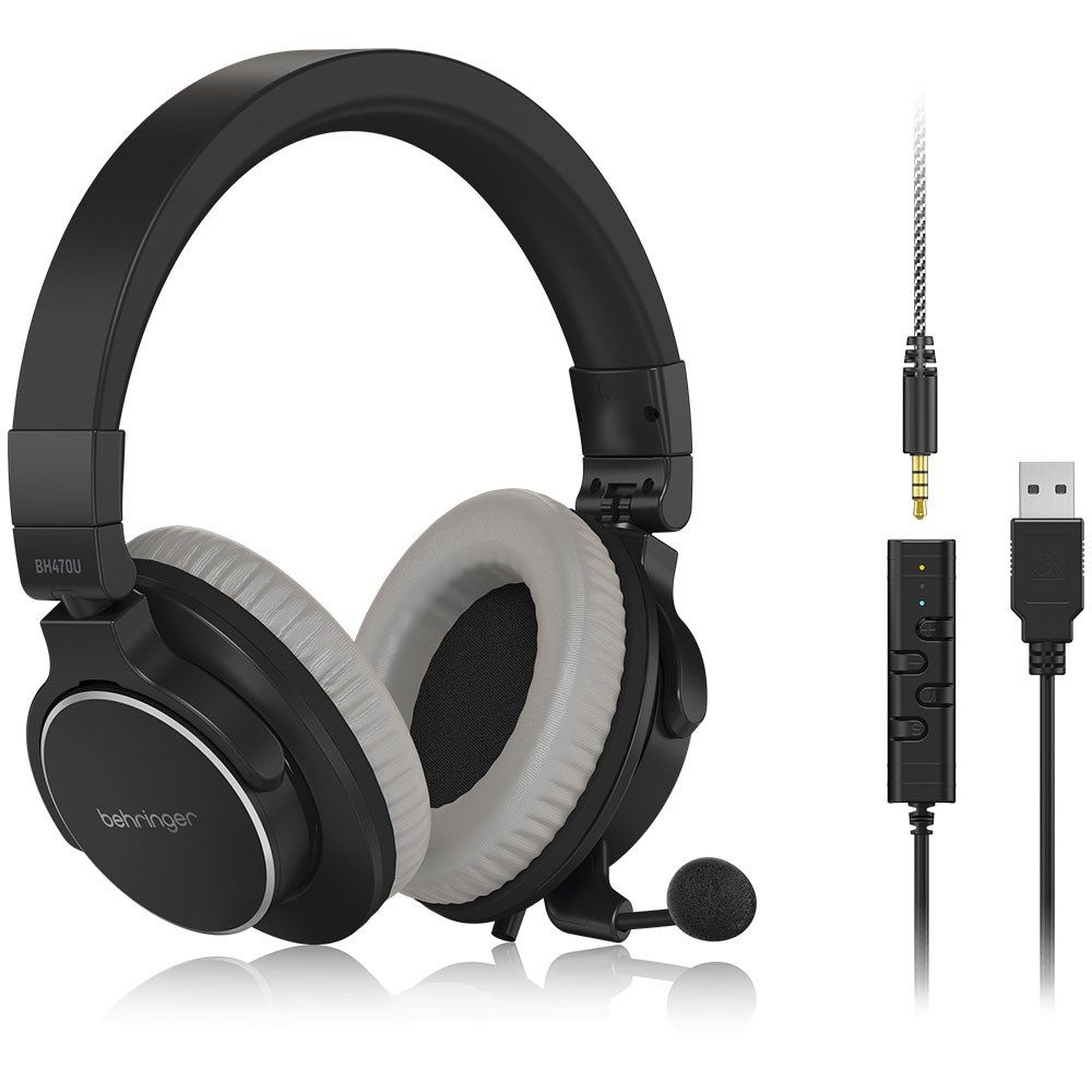 Behringer BH470U USB Headphones w/ Mic - Image 1