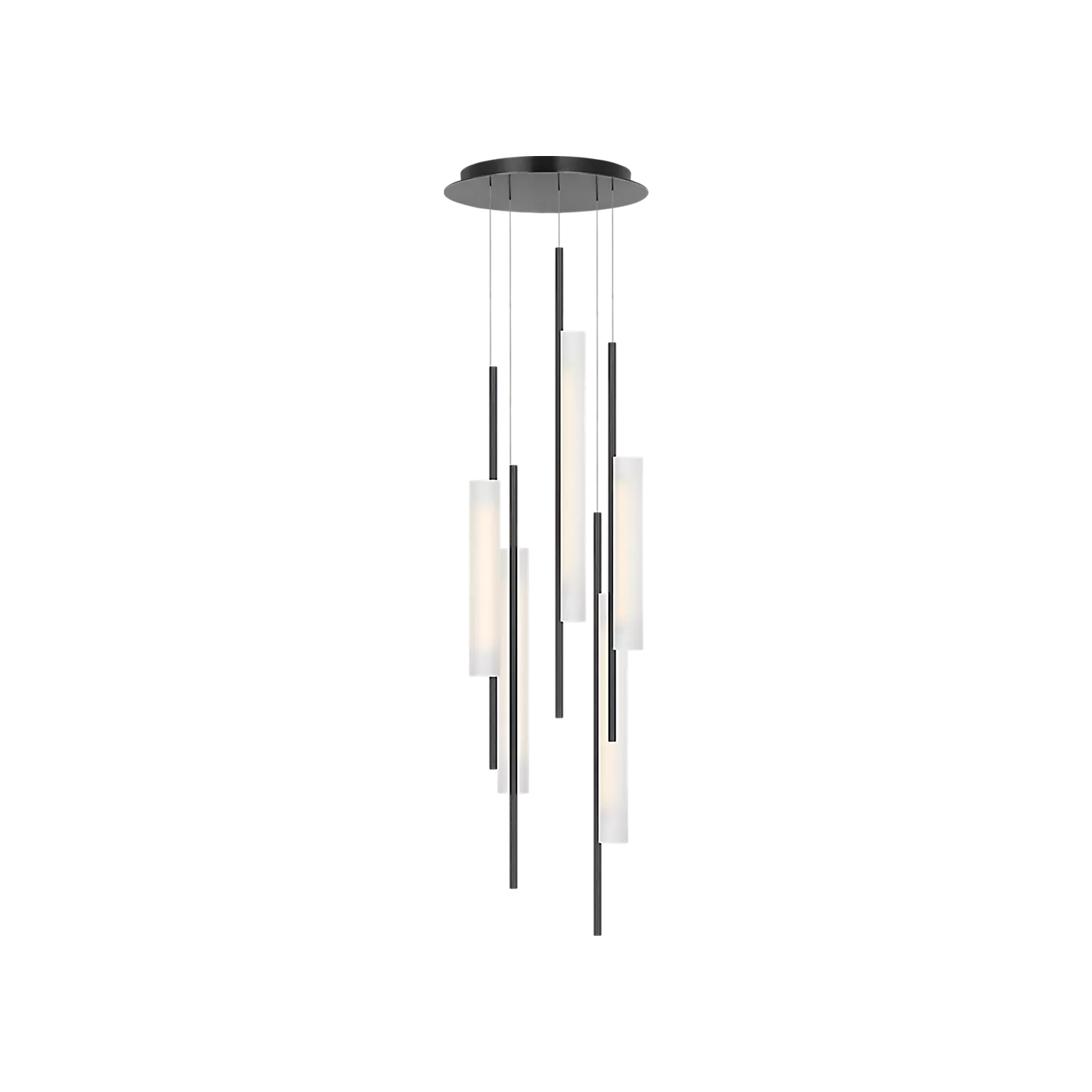 Windchime 17" 5 Light Chandelier - Image 2