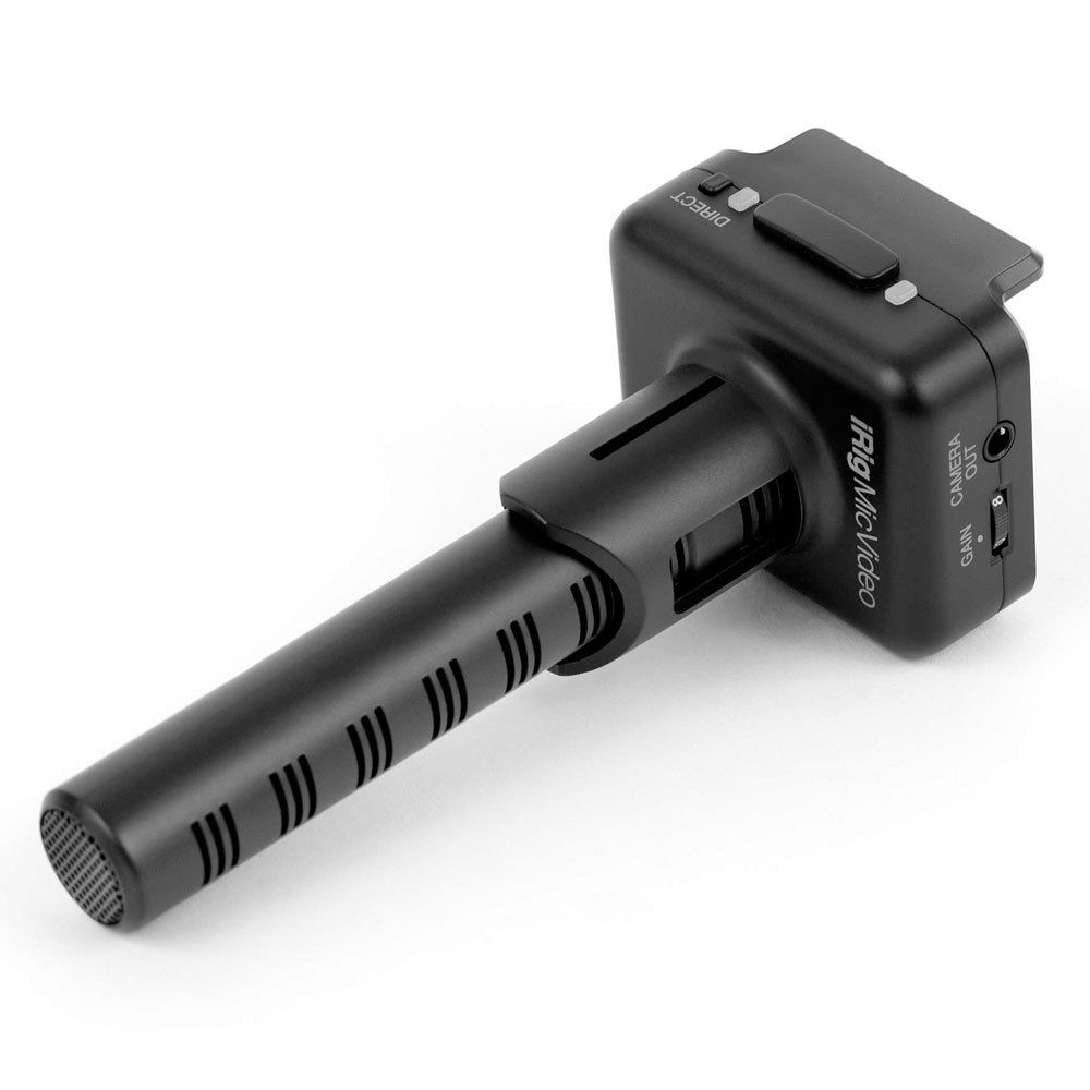 IK Multimedia iRig Mic Video Universal Digital Shotgun Mic for Android, iOS & DSLR Camera - Image 1