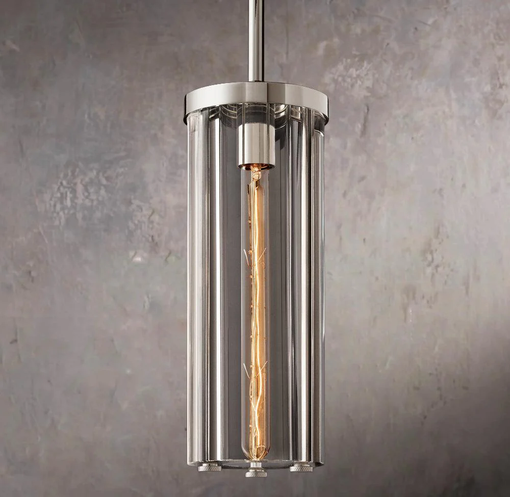 Savile Cylindrical Hanging Pendant Lamp Fixture - Image 2