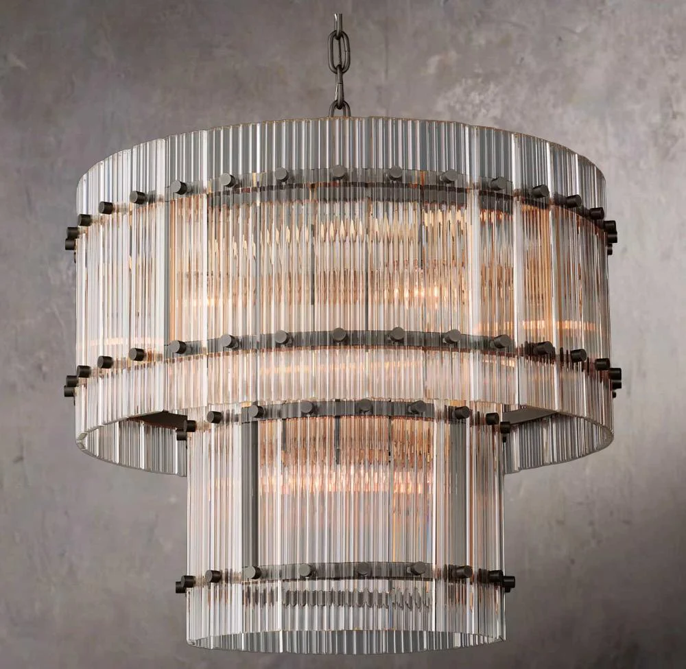 San Marco Dual-Level Round Chandelier 22" - Image 3
