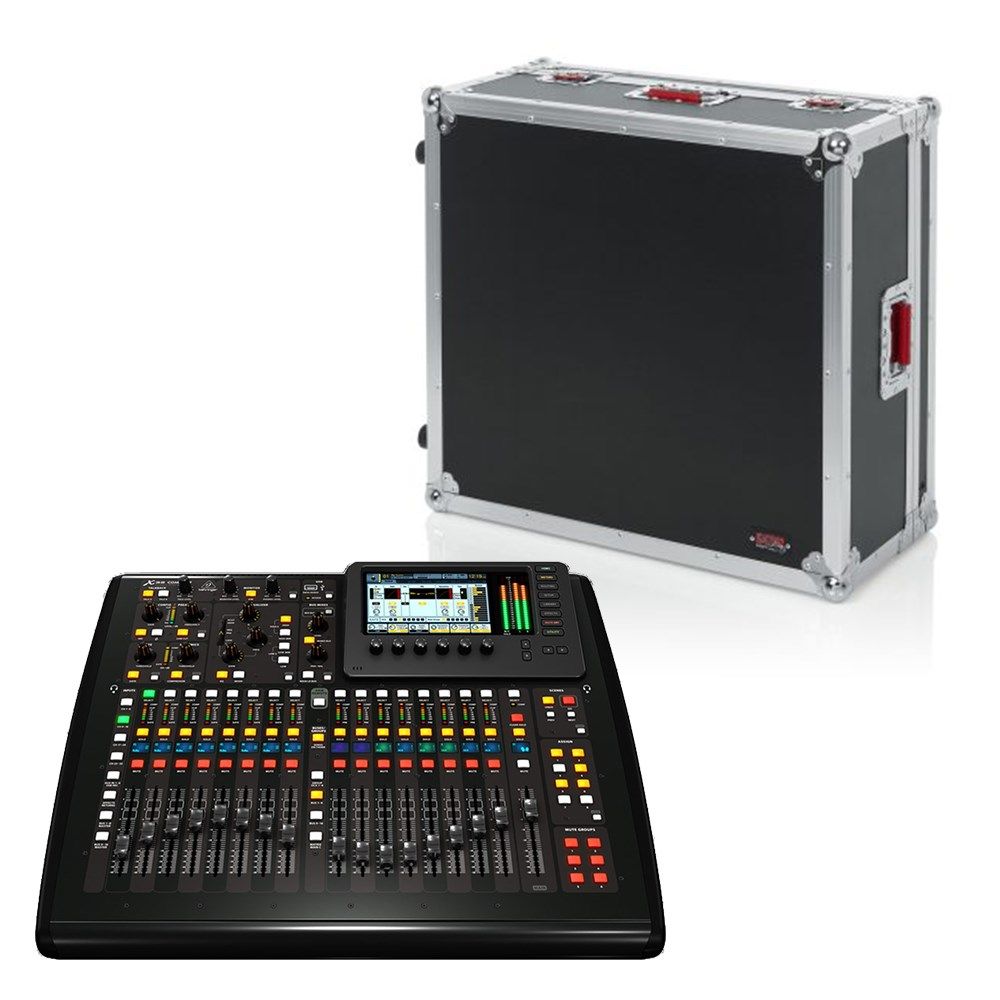 Behringer X32 Compact Pack w/ Gator G-TOURX32CMPCTNDH Road Case - Image 1