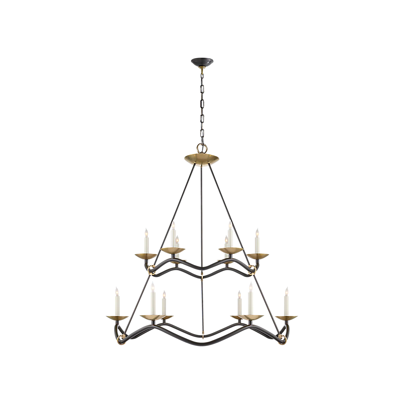 Choros Two-Tier Chandelier - Image 1