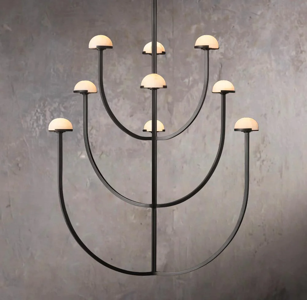 Pedra Circular Pendant Light 40" - Image 1