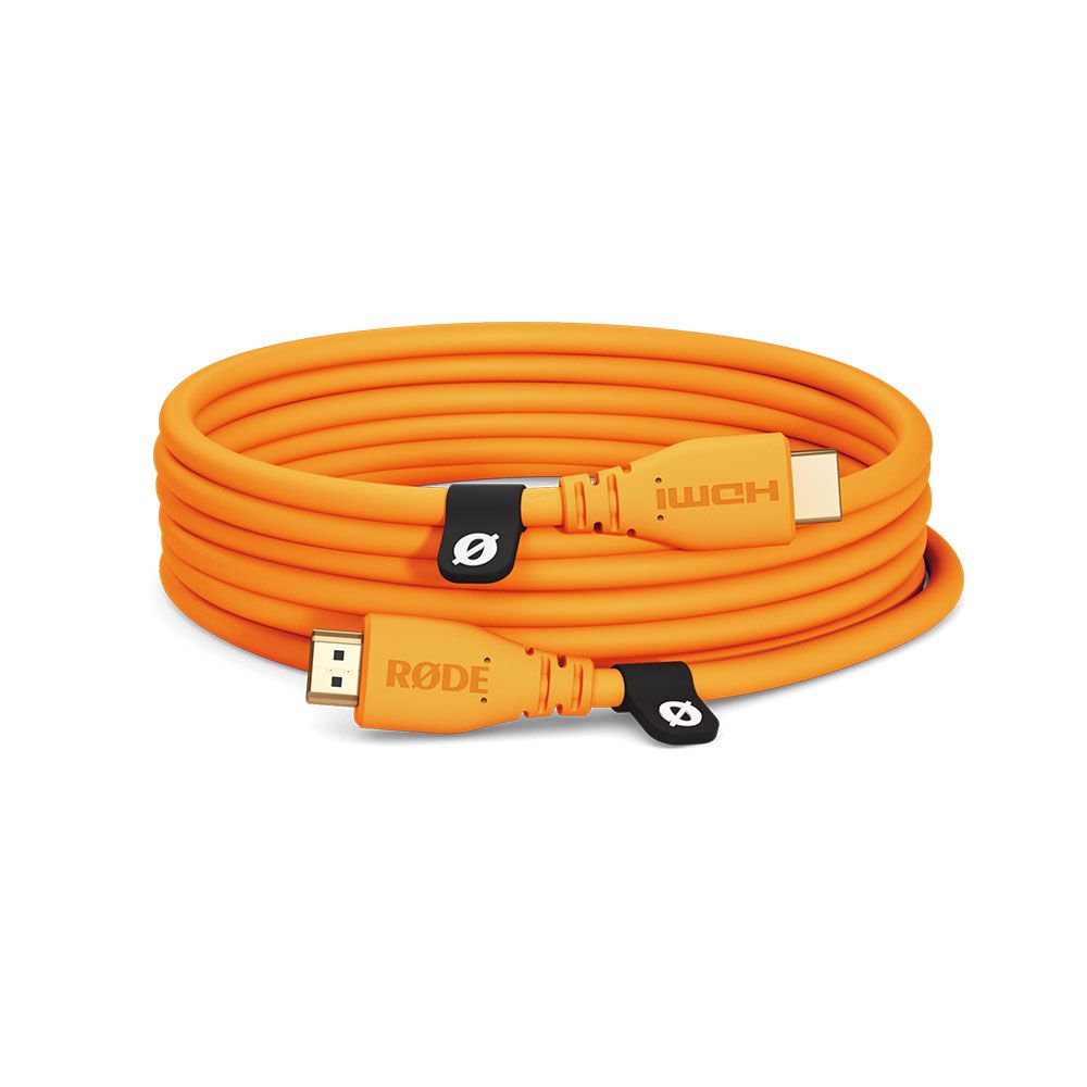 Rode HDMI Cable (3m) (Orange) - Image 1