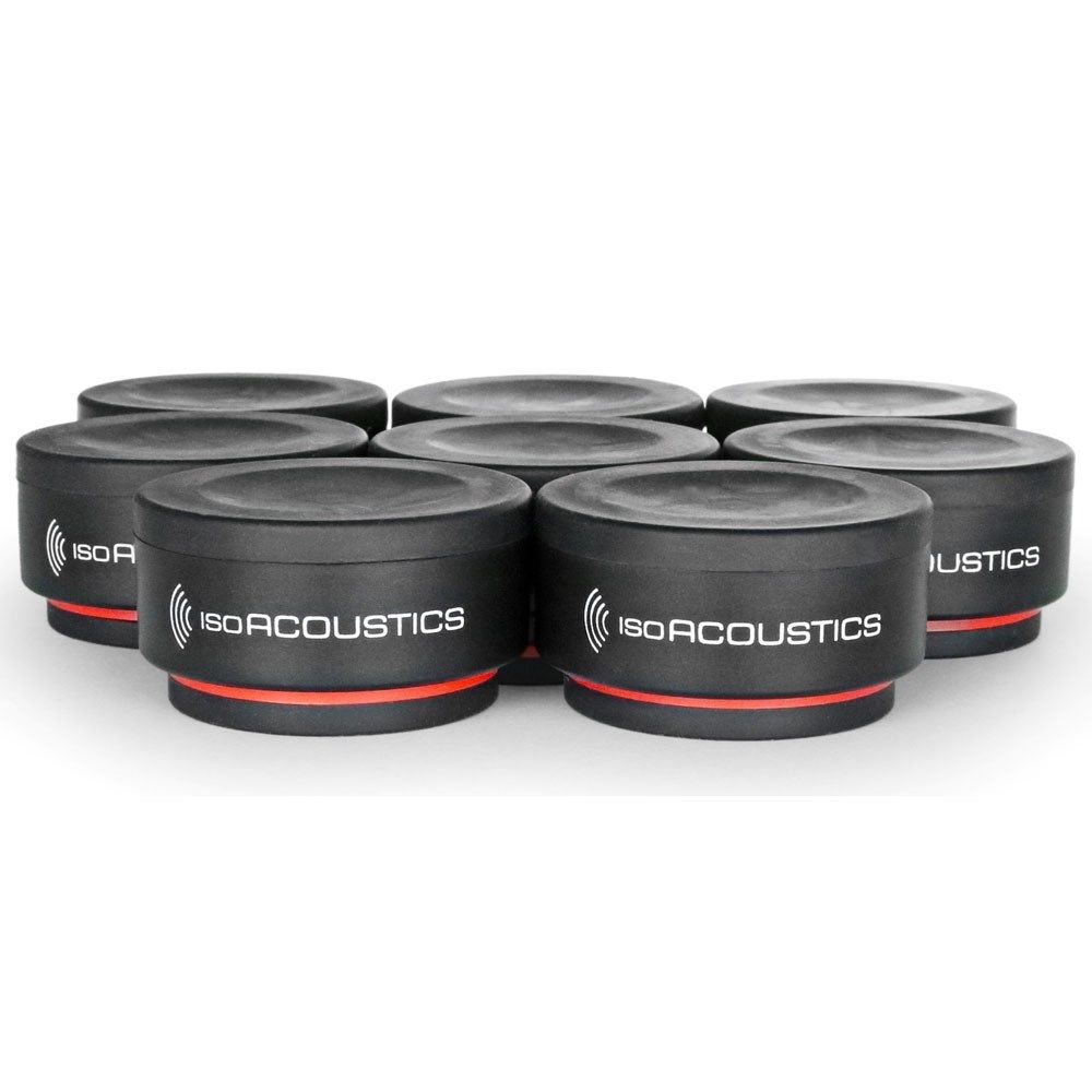IsoAcoustics ISO Puck Mini Studio Monitor Isolation Pads - 275g per Puck (8-Pack) - Image 1