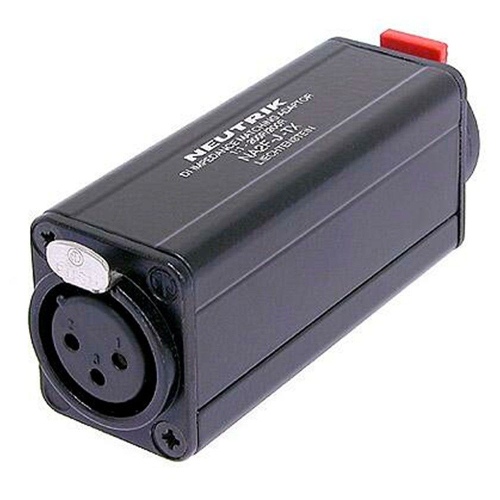 Neutrik NA2F-J-TX Female XLR/Jack IMP Matcher 1:1 200/200 - Image 1