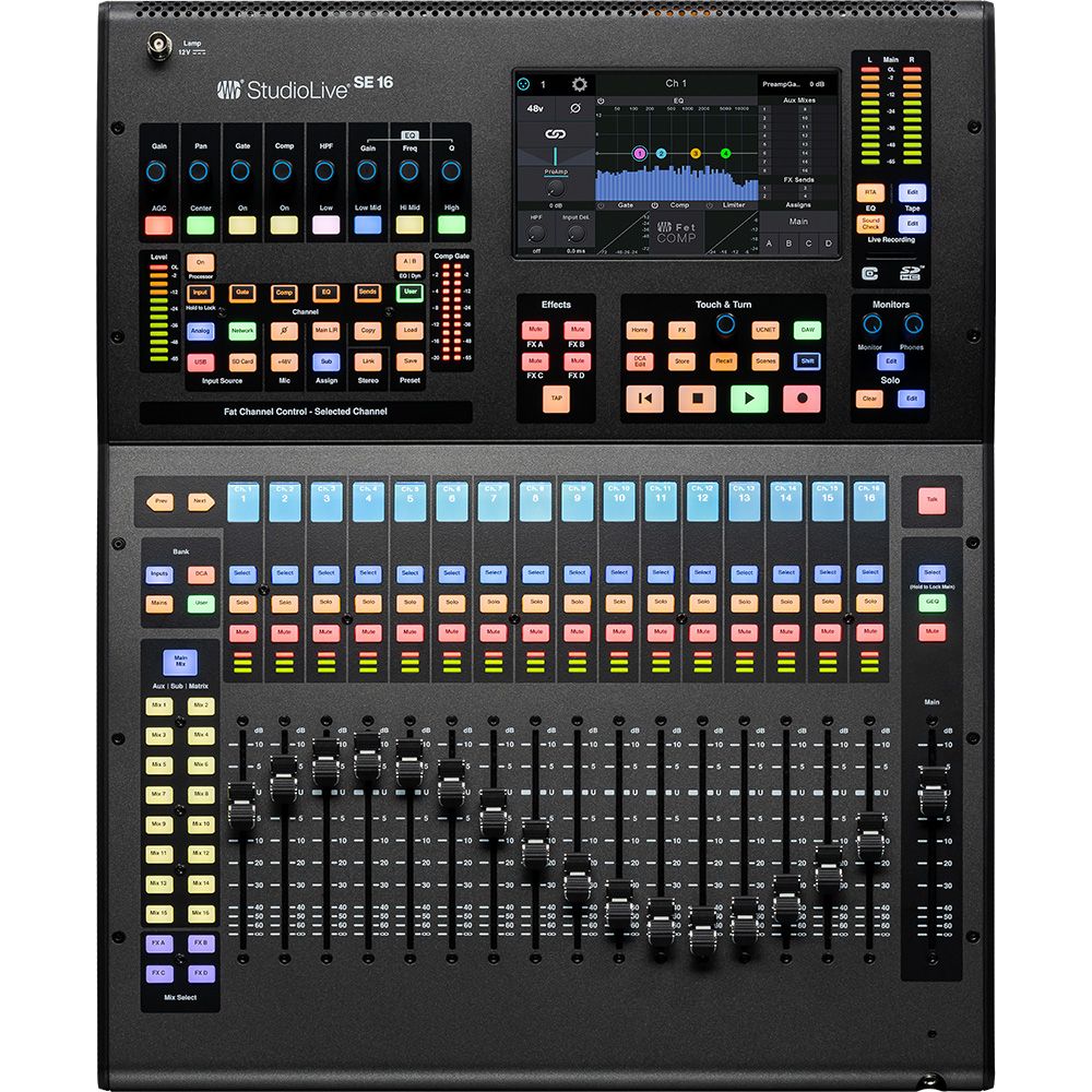 PreSonus Series III SE16 32-Channel Digital Mixer w/ 16 Motorised Faders - Image 1