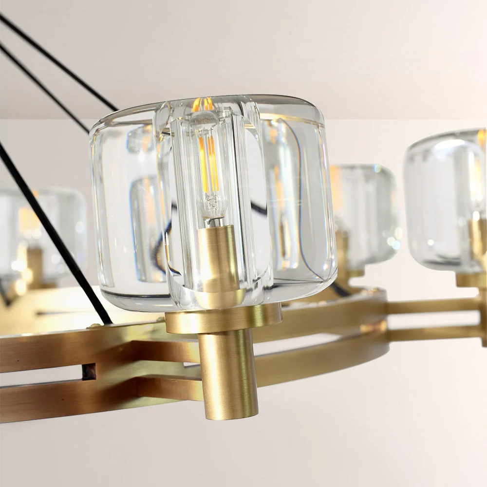 Sebendor Round Chandelier 48" - Image 3